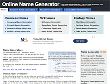 Tablet Screenshot of online-generator.com